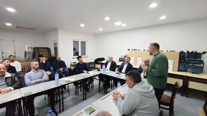 Belçika İslam Federasyonu Quaregnon Şubesi'nin açılışını Gerçekleştirdi